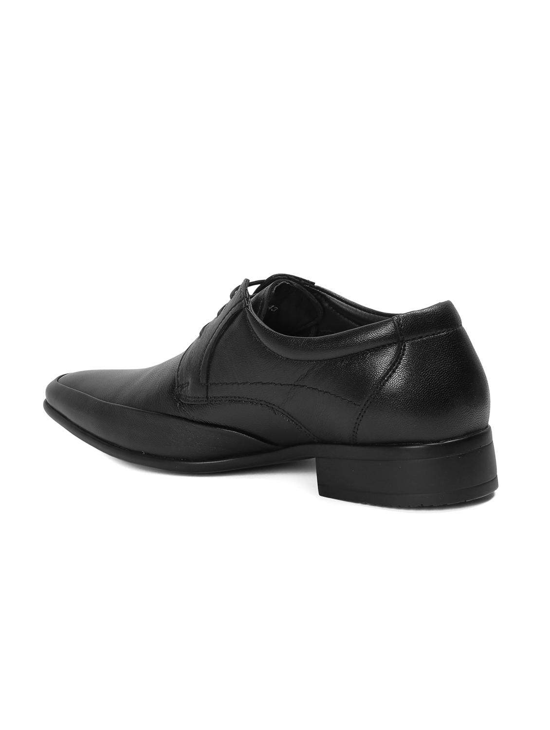 red chief black formal derby shoes - 15286489 - Zoom Image - 3