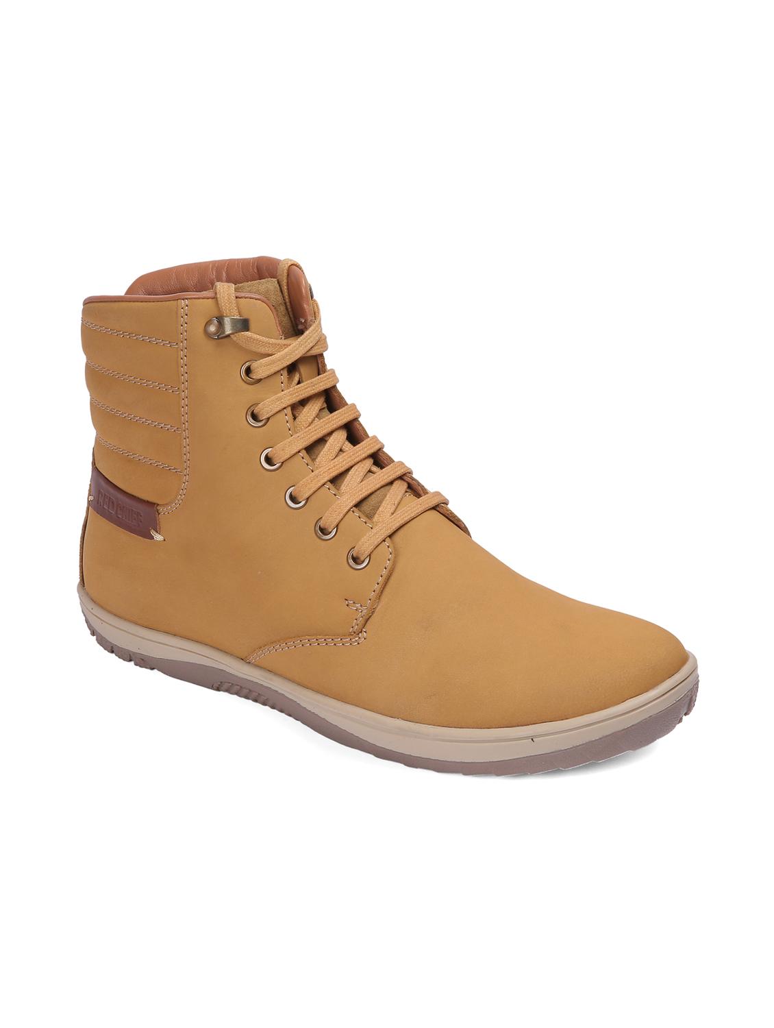 brown leather high ankle boot - 15286501 - Zoom Image - 1