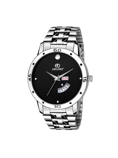 adamo designer (day & date) men's wrist watch a824sm02 - 15286775 - Standard Image - 1