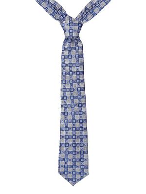 blue satin tie - 15287442 - Standard Image - 2