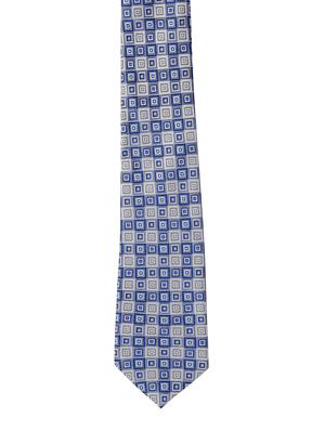 blue satin tie - 15287442 - Standard Image - 3