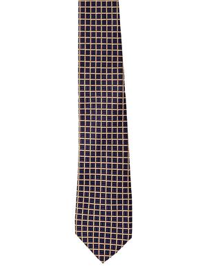 navy satin tie - 15287443 - Standard Image - 3