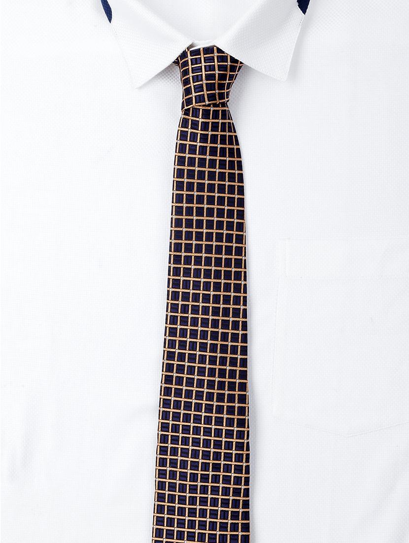 navy satin tie - 15287443 - Zoom Image - 5