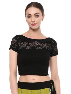multi colored cotton combos blouse - 15287596 - Standard Image - 2