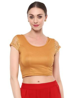 multi colored cotton lycra combos blouse - 15287729 - Standard Image - 4