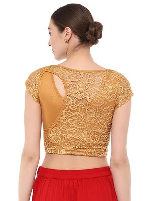 multi colored cotton lycra combos blouse - 15287729 - Standard Image - 5