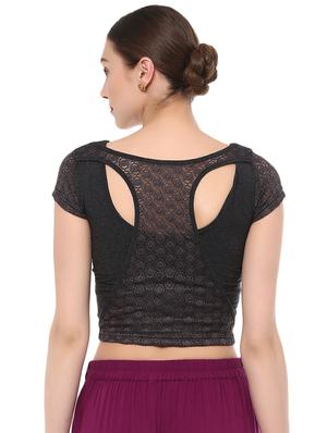 multi colored cotton lycra combos blouse - 15287749 - Standard Image - 5