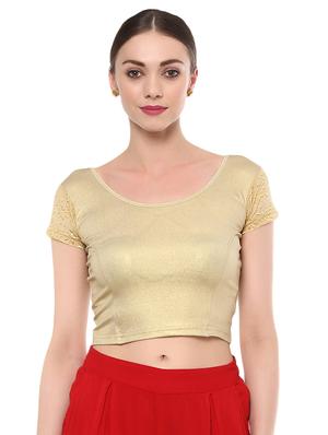multi colored cotton lycra combos blouse - 15287774 - Standard Image - 2