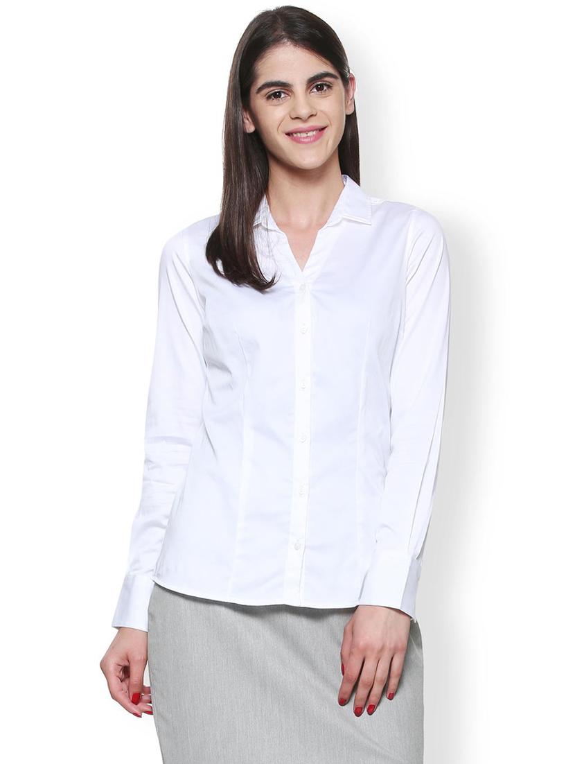 solid formal shirt - 15288063 - Zoom Image - 1