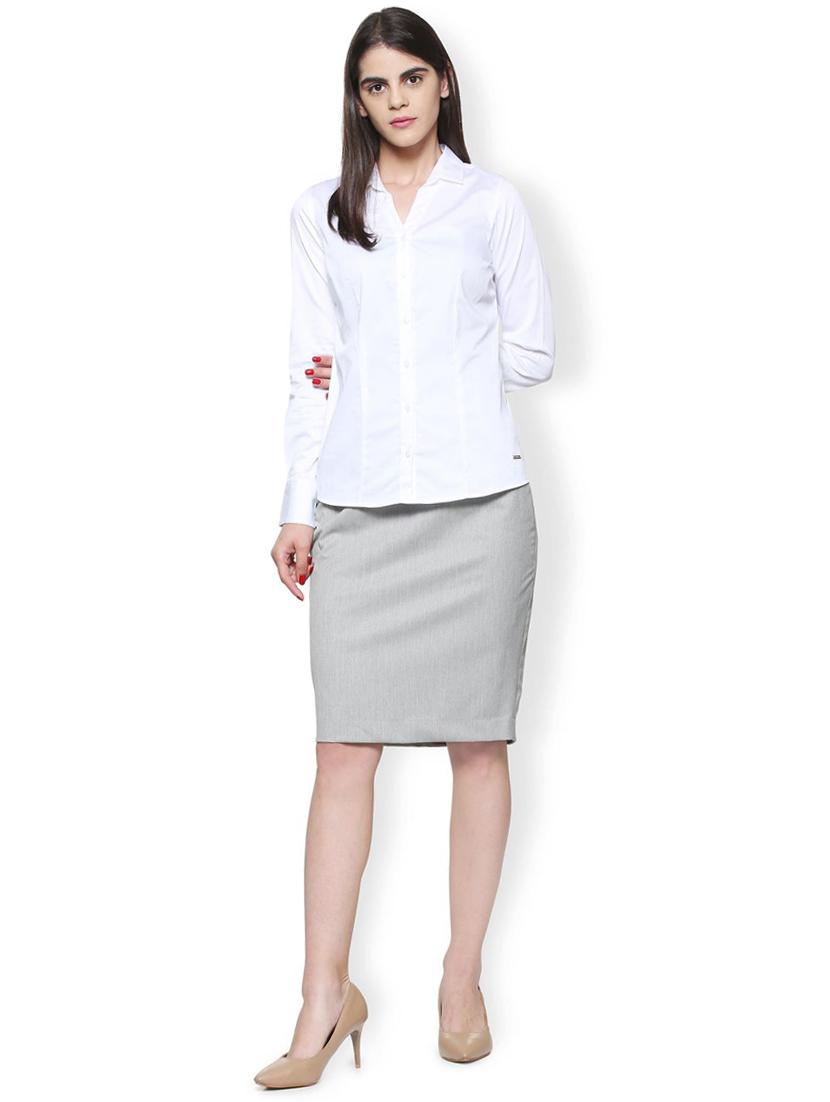 solid formal shirt - 15288063 - Zoom Image - 3