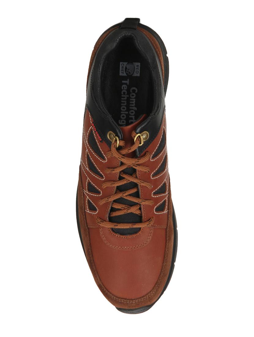 red chief tan leather lace up shoes - 15289388 - Zoom Image - 4
