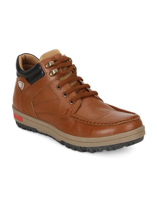 red chief tan leather low ankle boot - 15289390 - Very Small Image - 1