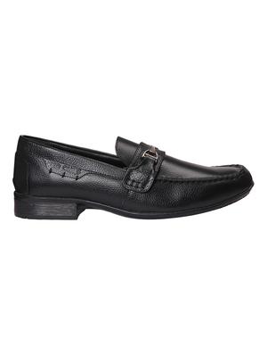 red chief black leather formal slip on - 15289400 - Standard Image - 2