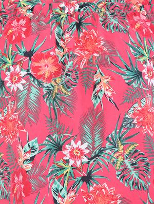 red floral printed top - 15290892 - Standard Image - 4