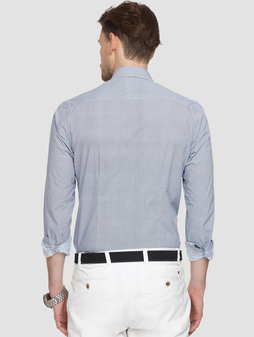 blue checkered casual shirt - 15292716 - Zoom Image - 3