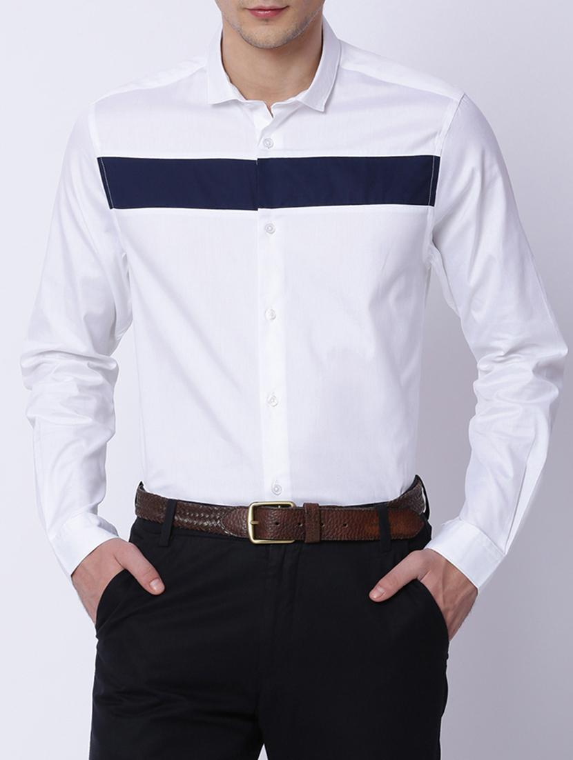 white cotton casual shirt - 15292821 - Zoom Image - 1