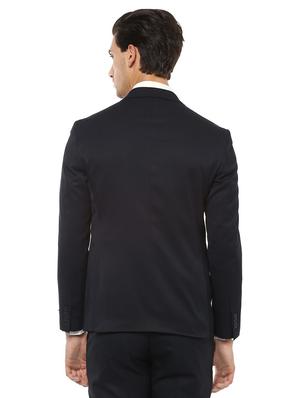 black polyester formal blazer - 15294039 - Standard Image - 3