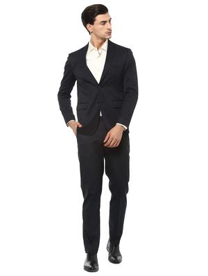 black polyester formal blazer - 15294039 - Standard Image - 4