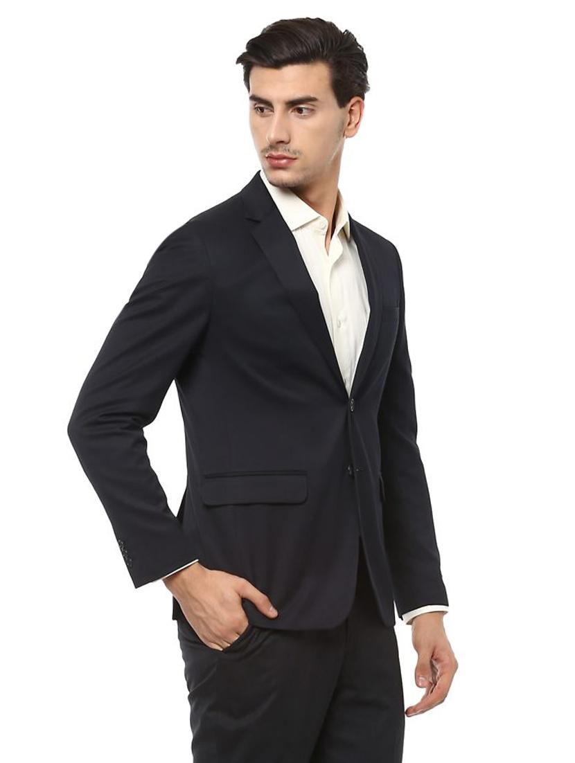 black polyester formal blazer - 15294039 - Zoom Image - 2