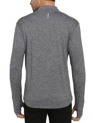 grey fleece thumb hole t-shirt - 15294782 - Standard Image - 3