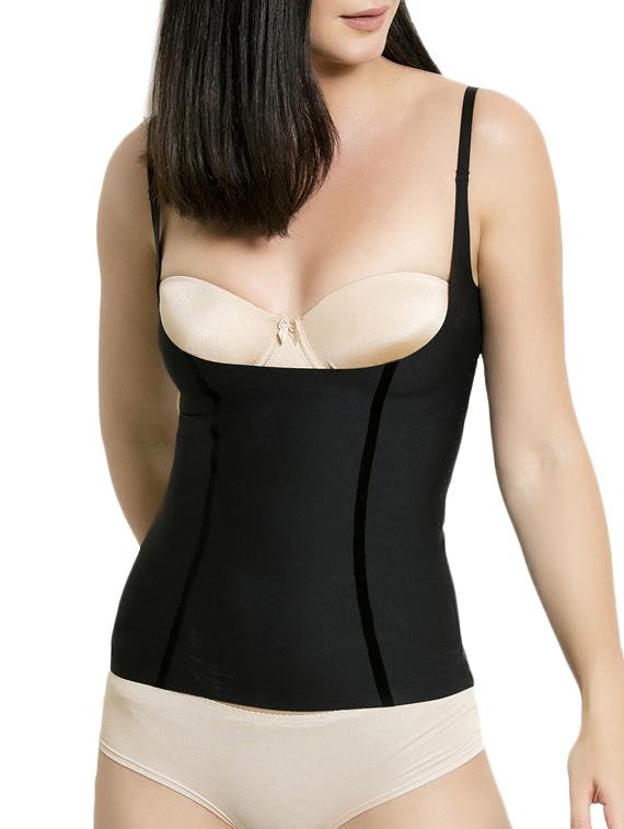 black solid shaper camisoles shapewear - 15297555 - Zoom Image - 1