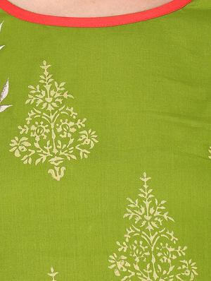 straight embroidered kurta - 15297635 - Standard Image - 4