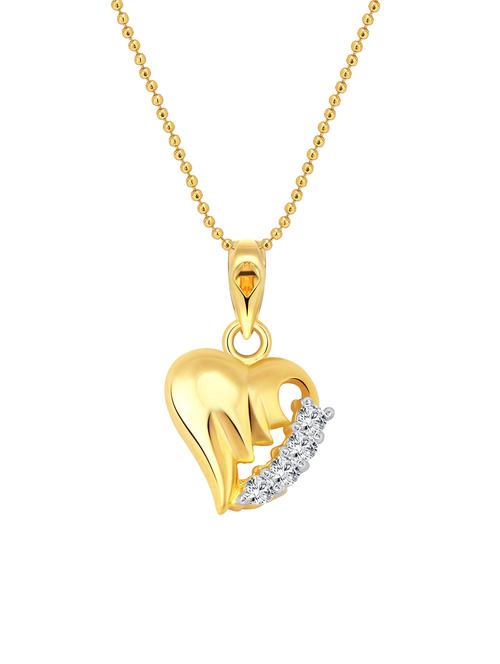 gold metal pendant - 15298890 - Standard Image - 1