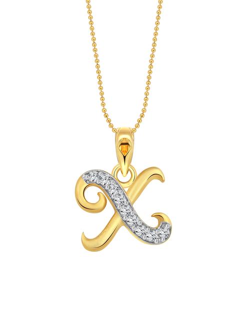 gold metal pendant - 15298966 - Standard Image - 1