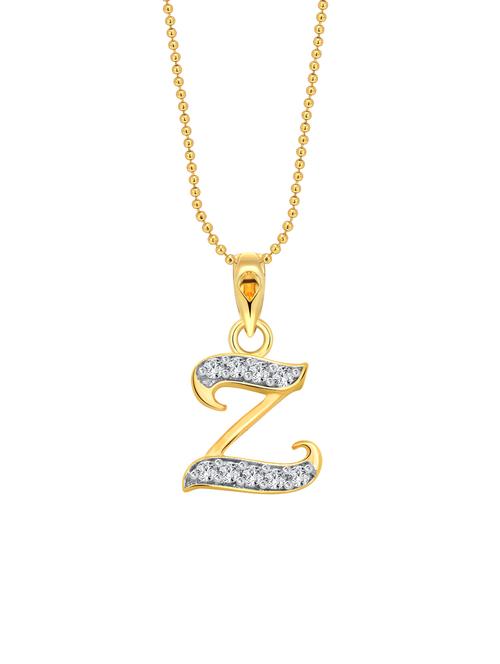 gold metal pendant - 15298967 - Standard Image - 1