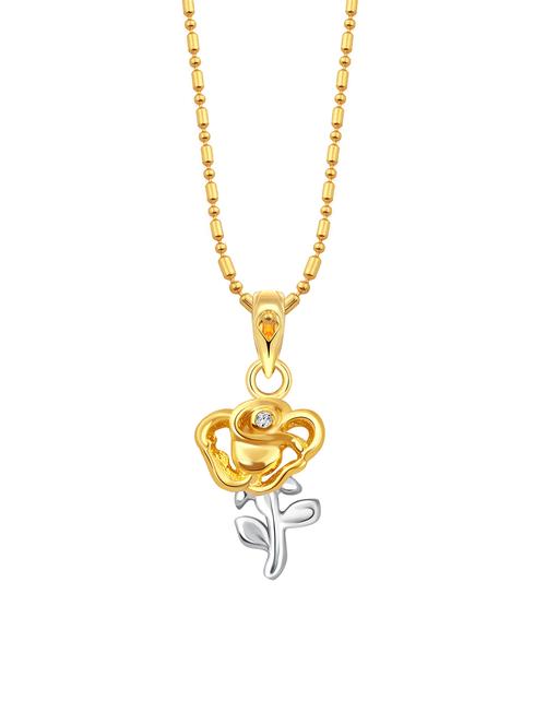 gold metal pendant - 15298981 - Standard Image - 1