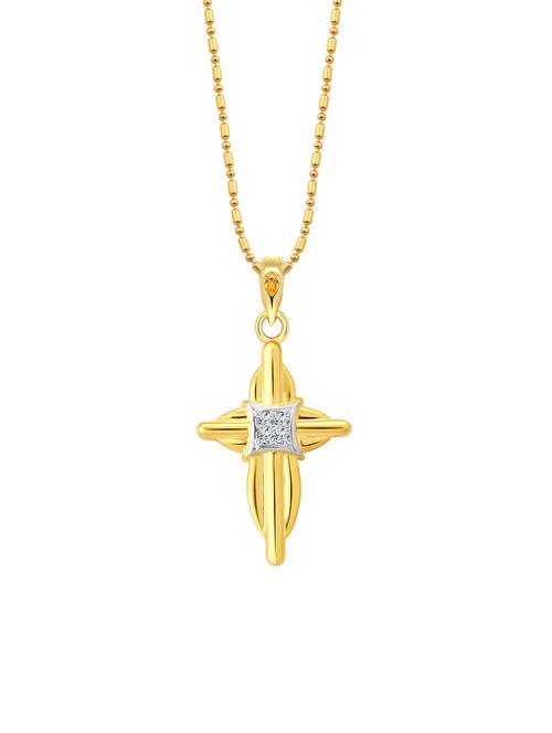 gold metal pendant - 15299114 - Standard Image - 1