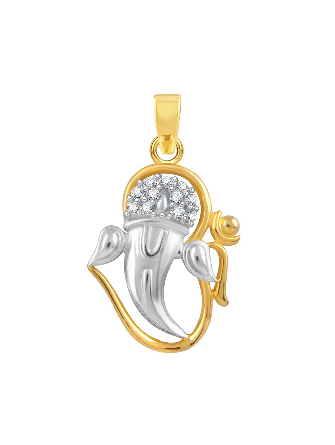 gold metal pendant - 15299117 - Zoom Image - 1