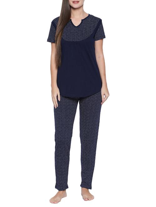 printed nightwear pajama set - 15300180 - Very Small Image - 1