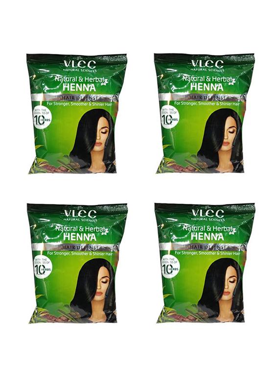 VLCC Natural & Herbal Henna (Pack of 4) Hair Color (Black) - 15300301 - Zoom Image - 1