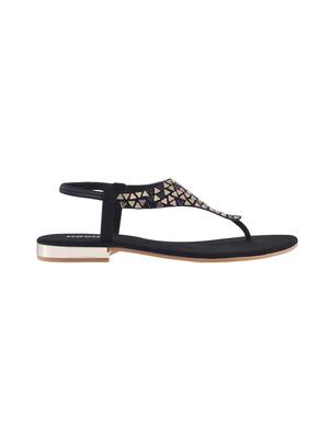 black back strap sandals - 15303870 - Standard Image - 2