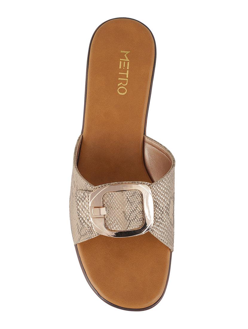 beige slip on sandal - 15304009 - Zoom Image - 4