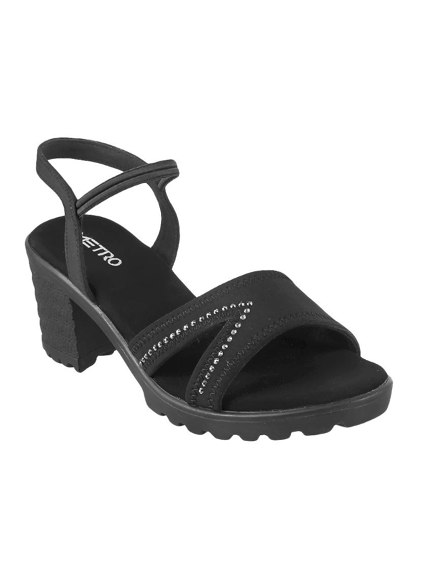 black back strap sandal - 15304027 - Zoom Image - 1