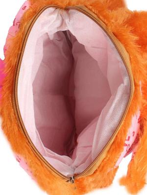 orange fur regular backpack - 15304643 - Standard Image - 3