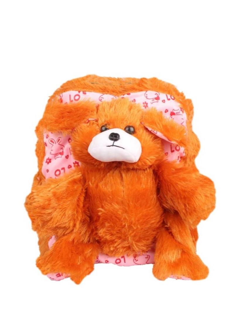 orange fur regular backpack - 15304643 - Zoom Image - 1