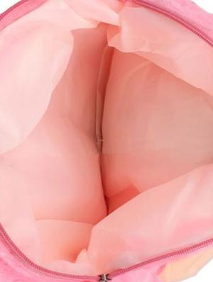 pink fur regular backpack - 15304644 - Standard Image - 3