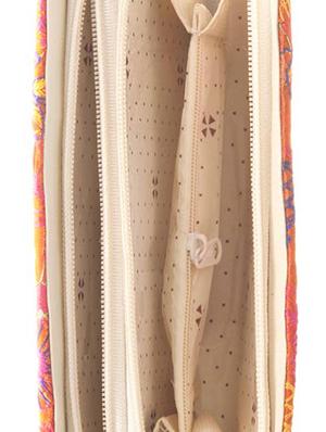 orange cotton polyester blend wallet - 15304667 - Standard Image - 3