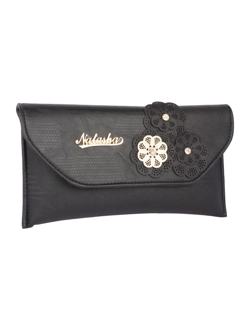 black embellished regular sling bag - 15304718 - Zoom Image - 4