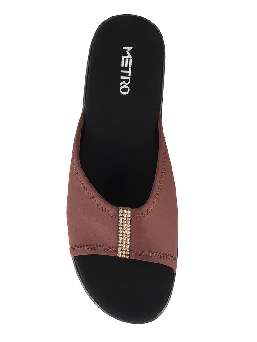 brown slip on wedge - 15304947 - Zoom Image - 4