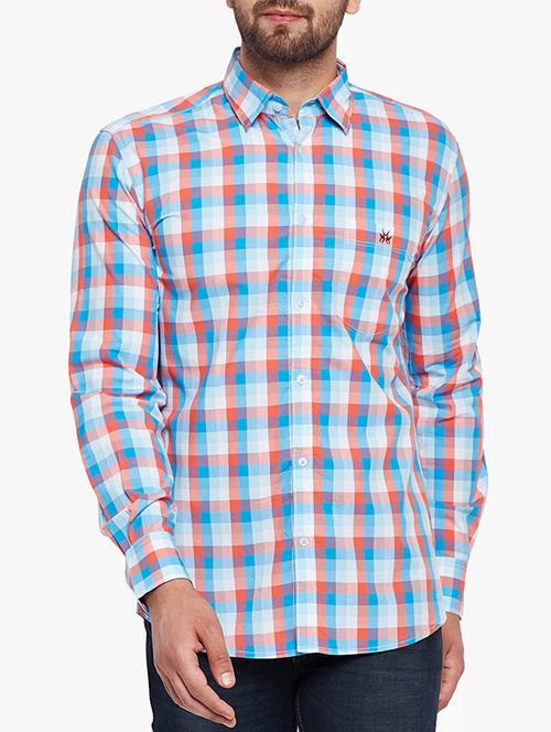 multi colored cotton casual shirt - 15305776 - Standard Image - 1