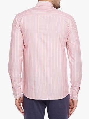 pink cotton casual shirt - 15305785 - Standard Image - 3