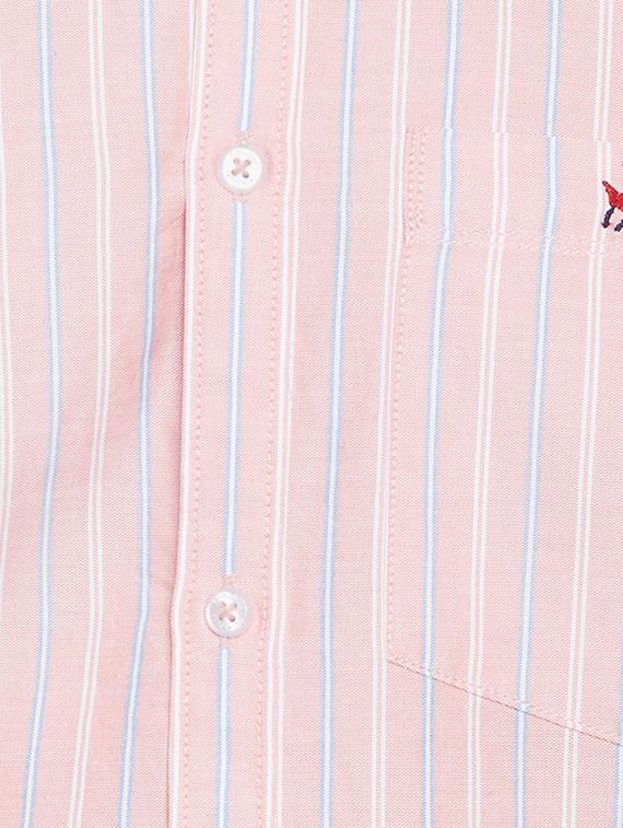 pink cotton casual shirt - 15305785 - Zoom Image - 4