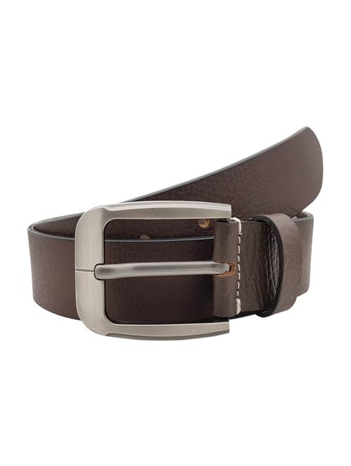 brown leather belt - 15306103 - Standard Image - 1