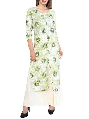 straight printed kurta - 15307052 - Standard Image - 1