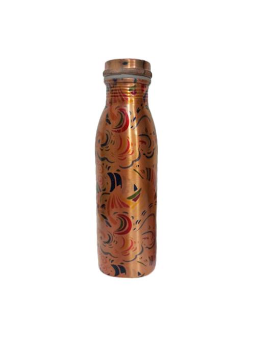 modern art printed copper water bottle - 15307117 - Standard Image - 1