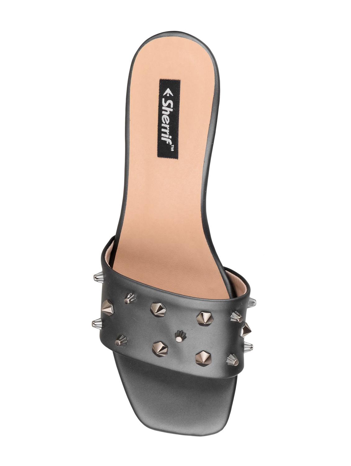 grey slip on sandal - 15308157 - Zoom Image - 4